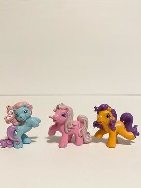 My Little Pony 2" Mini Figure Welcome To Ponyville G3 Busy Book Toy Lot